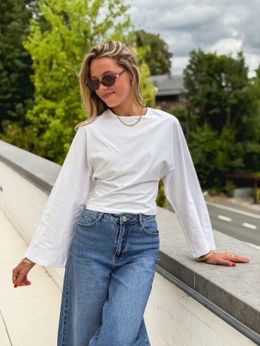 Blouse Aliona - Blanc