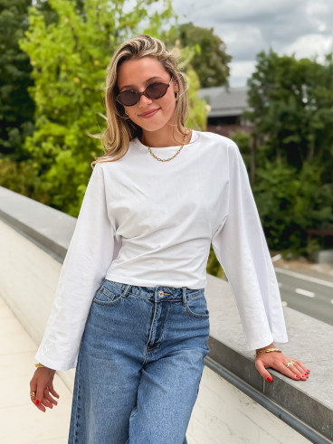 Blouse Aliona - Blanc