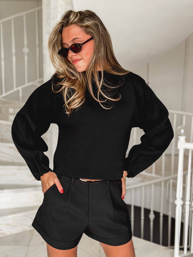 Pull Nassera - Noir Pull Nassera - Noir