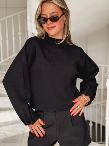 Pull Nassera - Noir Pull Nassera - Noir