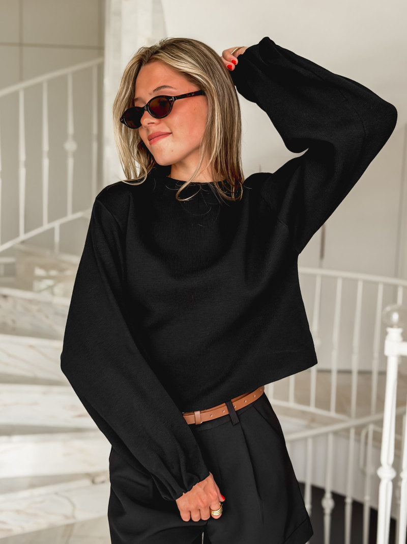 Blouse Nassera - Noir Blouse Nassera - Noir