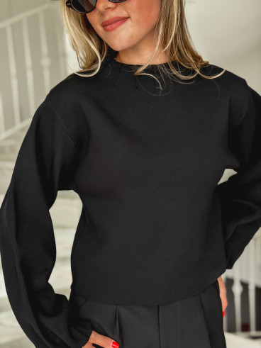 Pull Nassera - Noir Pull Nassera - Noir