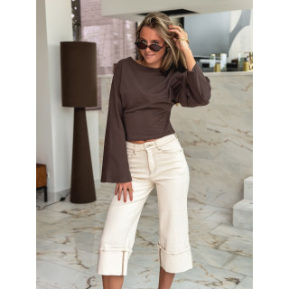 Blouse Aliona - Chocolat