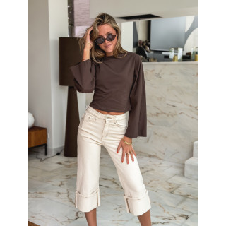 Blouse Aliona - Chocolat