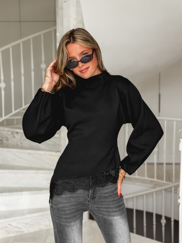 Pull Béryl - Noir