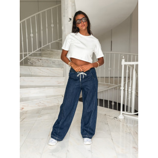Crop T-shirt Clélia - Blanc