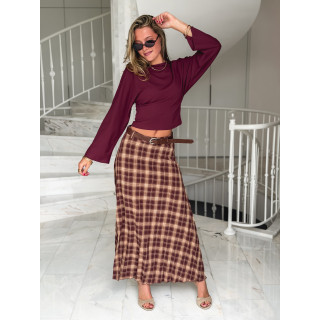 Blouse Aliona - Bordeaux