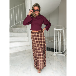 Blouse Aliona - Bordeaux