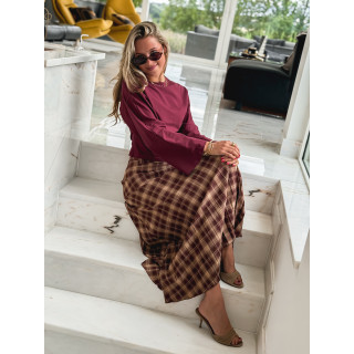 Blouse Aliona - Bordeaux
