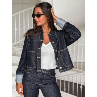 Veste en jeans Magdalena - Bleu foncé