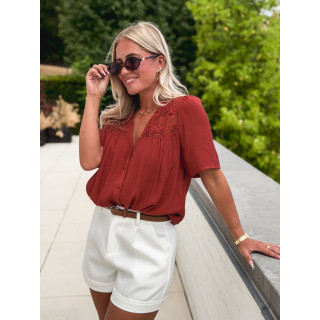 Blouse Monia - Terracotta