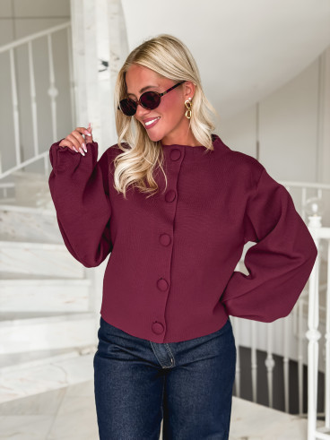 Gilet Alda - Bordeaux Gilet Alda - Bordeaux
