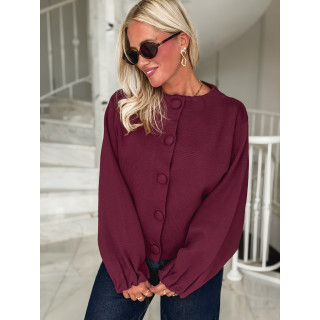 Gilet Alda - Bordeaux