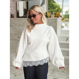 Pull Béryl - Blanc