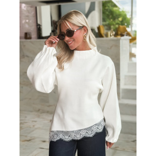Pull Béryl - Blanc