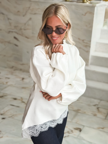 Pull Béryl - Blanc