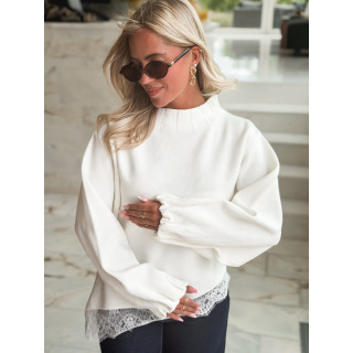 Pull Béryl - Blanc