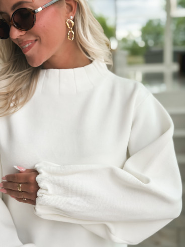 Pull Béryl - Blanc
