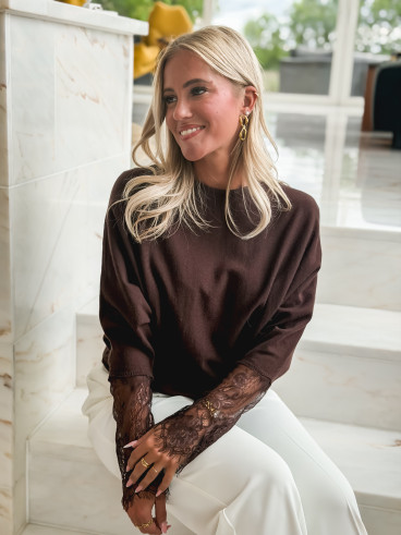 Pull Isidora - Chocolat