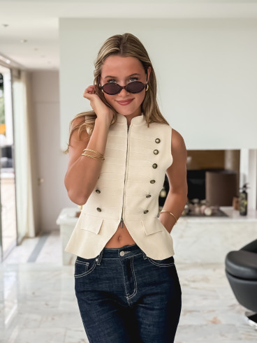 Blouse Fernanda - Beige