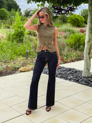 Blouse Fernanda - Kaki