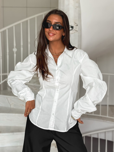 Chemise Lilyana - Blanc