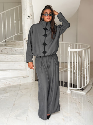 Pantalon Dalyna - Gris foncé