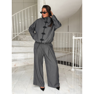 Pantalon Dalyna - Gris foncé