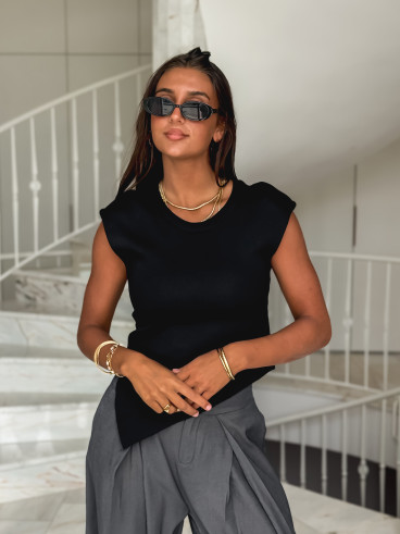 Blouse Loriane - Noir