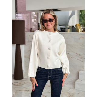 Gilet Alda - Blanc