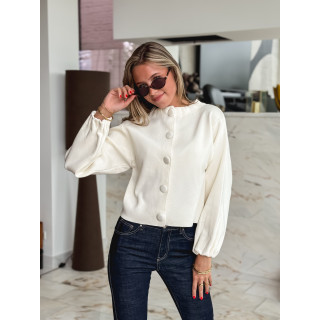 Gilet Alda - Blanc