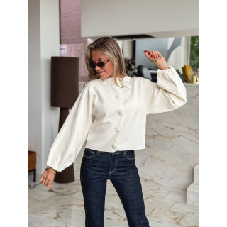 Gilet Alda - Blanc