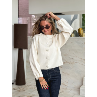 Gilet Alda - Blanc