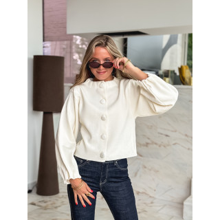Gilet Alda - Blanc