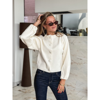 Gilet Alda - Blanc