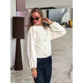 Gilet Alda - Blanc