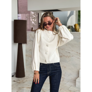 Gilet Alda - Blanc