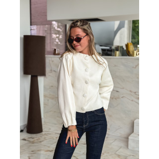 Gilet Alda - Blanc