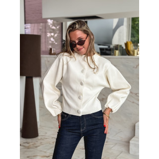 Gilet Alda - Blanc