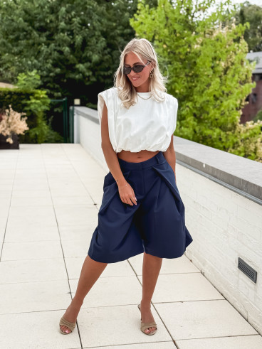 Crop top Lou - Blanc Crop top Lou - Blanc