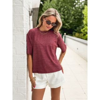 Blouse Mélaine - Bordeaux