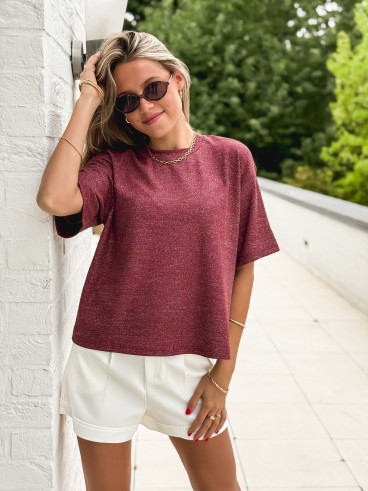 Blouse Mélaine - Bordeaux Blouse Mélaine - Bordeaux