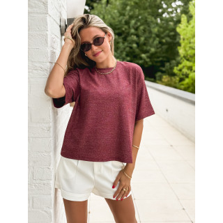 Blouse Mélaine - Bordeaux