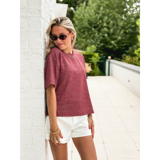 Blouse Mélaine - Bordeaux