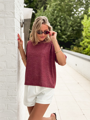 Blouse Mélaine - Bordeaux Blouse Mélaine - Bordeaux