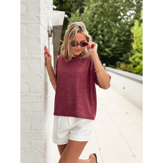 Blouse Mélaine - Bordeaux