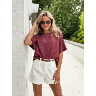 Blouse Mélaine - Bordeaux
