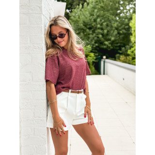 Blouse Mélaine - Bordeaux