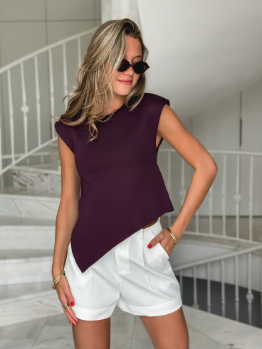 Blouse Loriane - Bordeaux