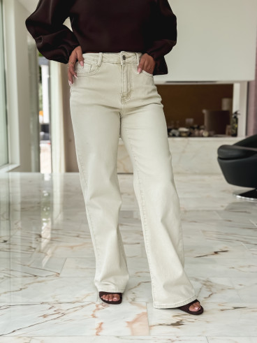 Jeans Naleïa - Beige Jeans Naleïa - Beige